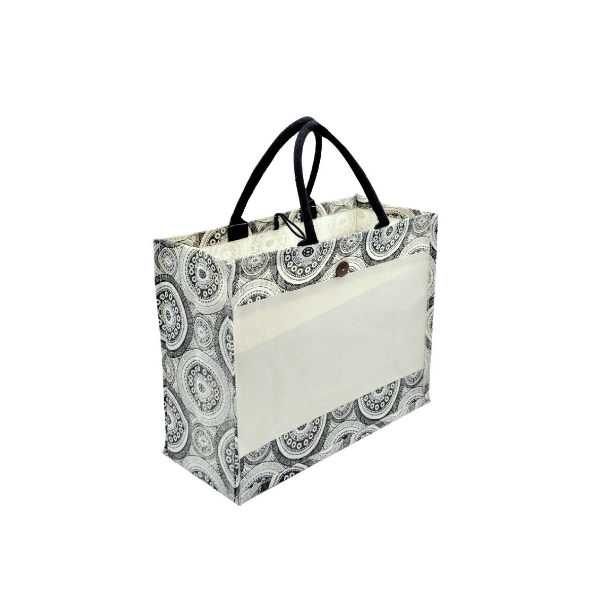 Canvas Jute African Print - Novelty