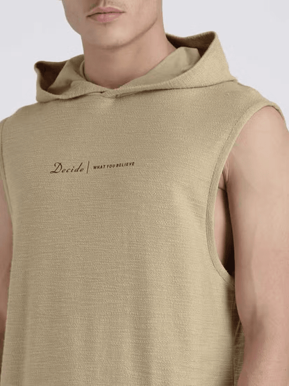 Sleeveless Hoodie - Novelty