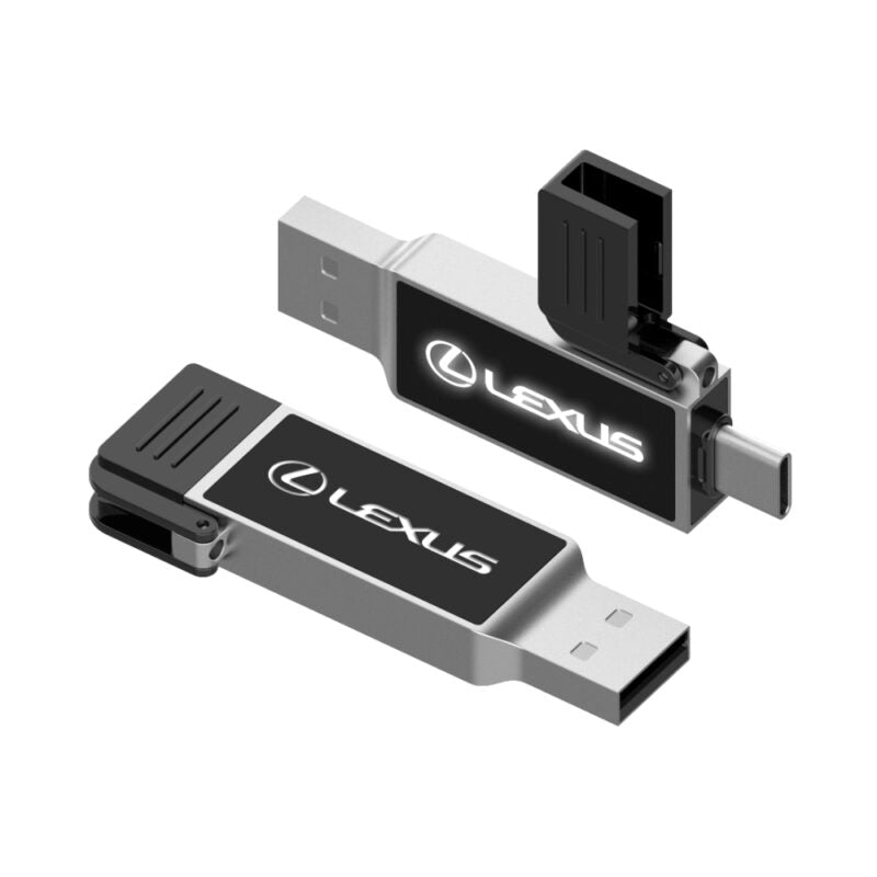 Flip Metal LED USB - Novelty