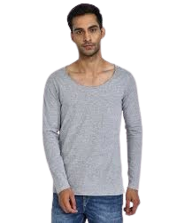 Scoop Neck Cotton T-Shirts - Novelty