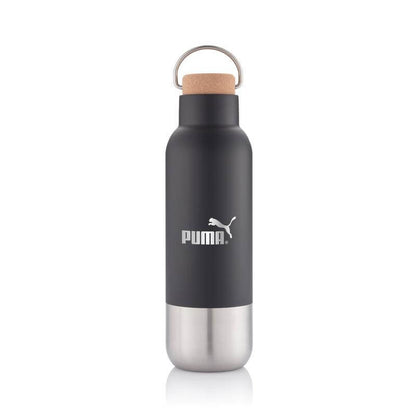 Hans Larsen RCS Recycled Stainless Steel Insulated Water Bottle - Black - Novelty