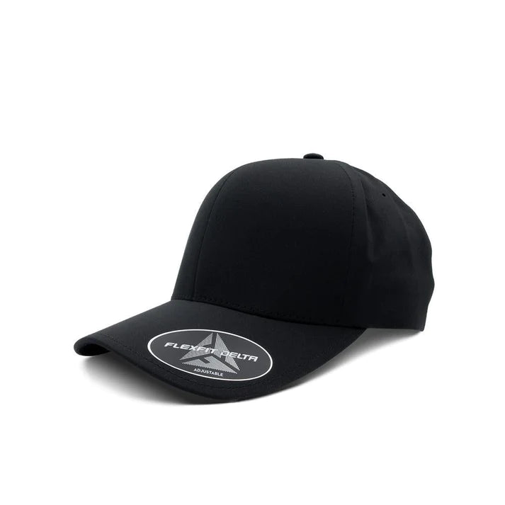 FLEXFIT DELTA – BLACK – 180A - Novelty