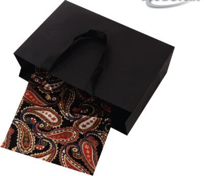 Black Plain Gift Bags - Novelty