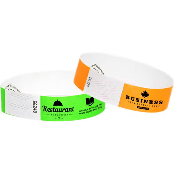 Tyvek Disposable Wristbands - Novelty