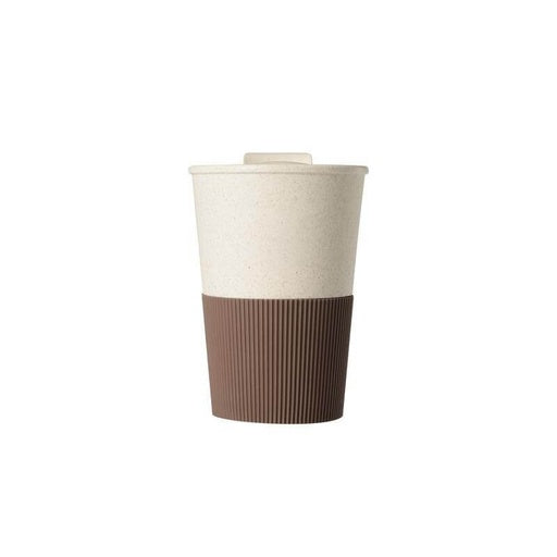 MALTA Reusable Eco-Friendly Wheat Straw Coffee Cup – 350ml | Custom Logo Printed Travel Mug - Novelty