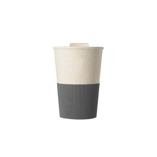 MALTA Reusable Eco-Friendly Wheat Straw Coffee Cup – 350ml | Custom Logo Printed Travel Mug - Novelty