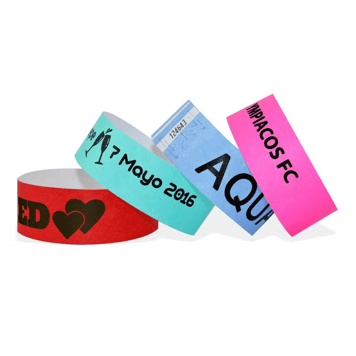 Tyvek Disposable Wristbands - Novelty