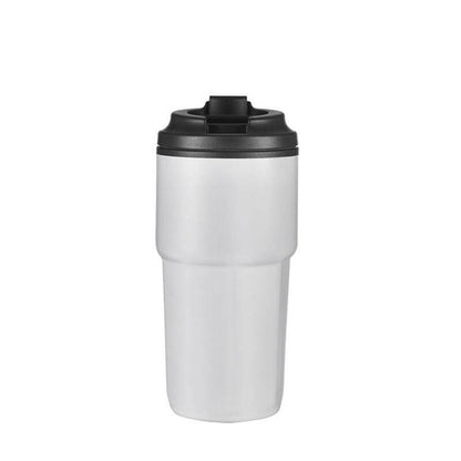 KAVALA Double Wall Travel Mug – 500ml | Custom Logo Stainless Steel & PP Coffee Tumbler - Novelty