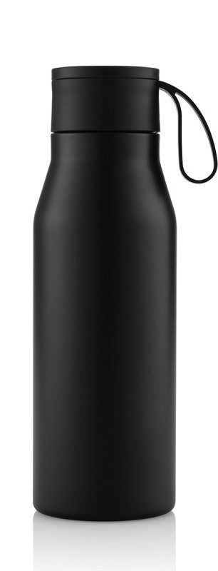 R-NEBRA - CHANGE Collection Recycled Stainless Steel Vacuum Bottle - Black - Novelty