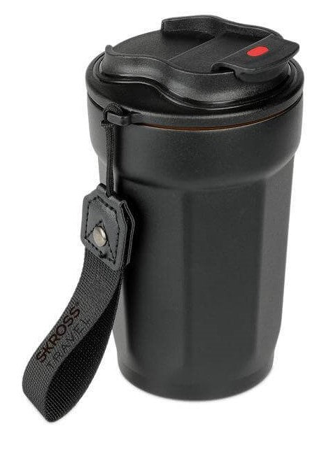 SKROSS Premium Insulated Stainless Steel Travel Tumbler – 480ml | Leak-Proof, Custom Logo Mug - Novelty