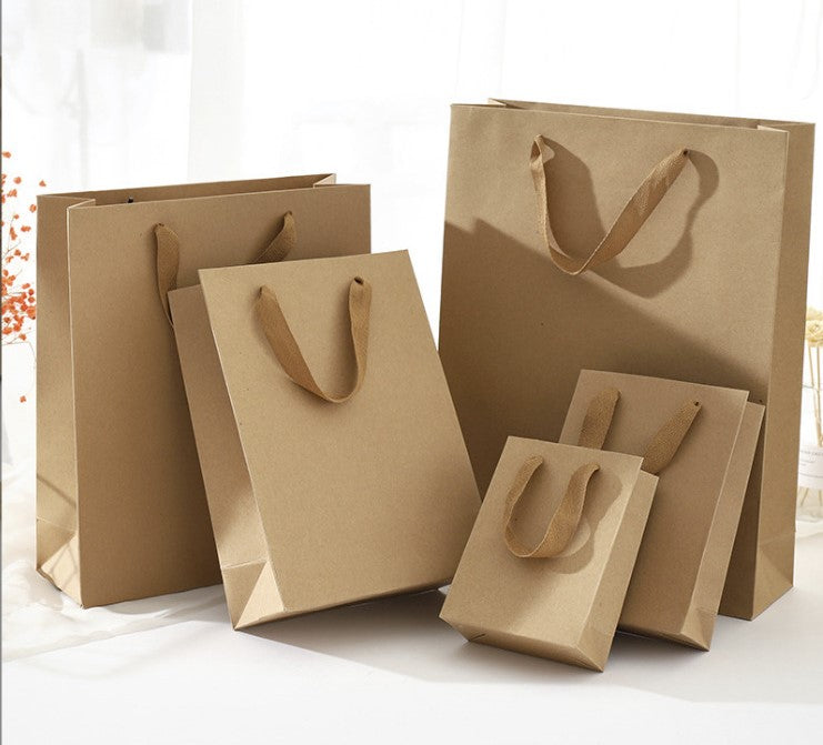 Vertical Shape Kraft Paper Bags - Novelty