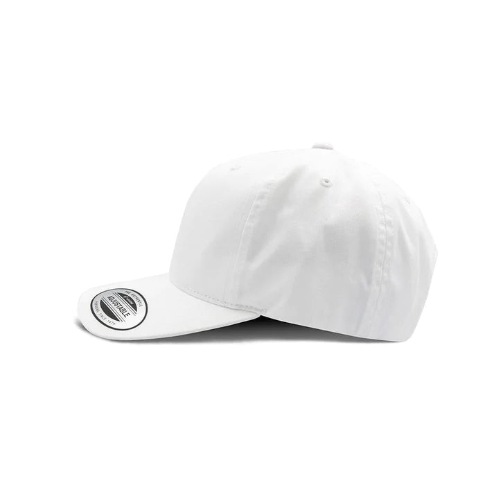 BUCKLE BACK CAP – WHITE – 6363B - Novelty