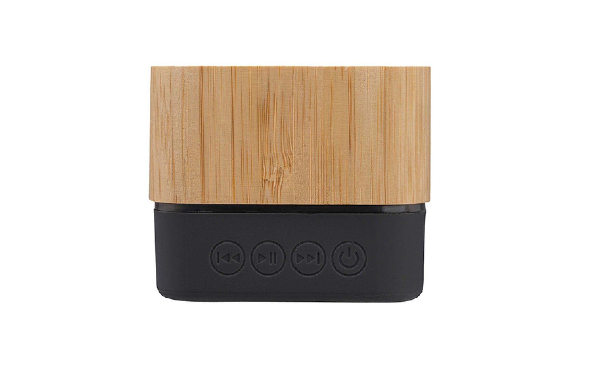 Bamboo Light-Up Wireless Mini Bluetooth Speaker - Novelty