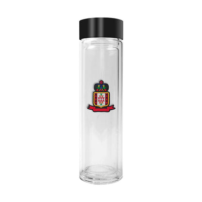 Double Wall Glass Bottles with SADU Sleeve 500ml - Novelty