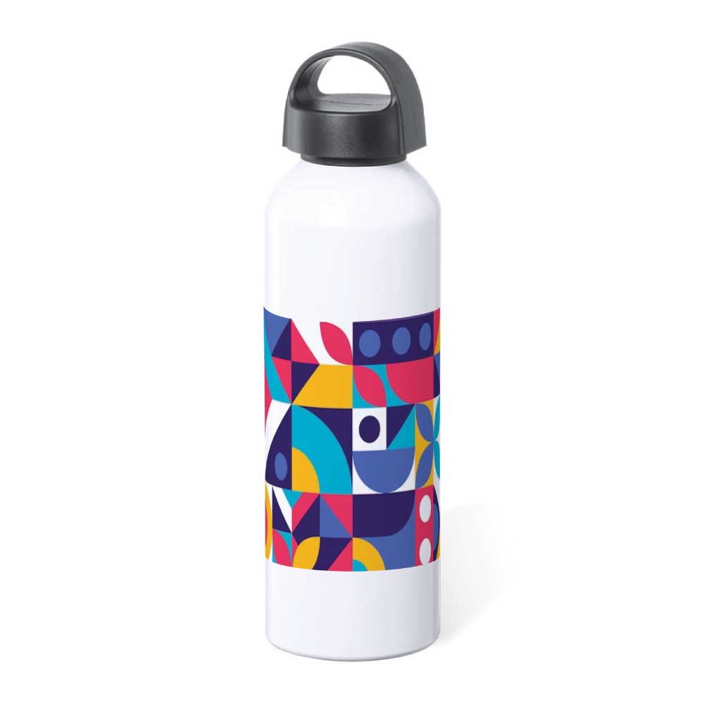 White Sublimation Bottles, Twist to Open, 800ml - Novelty