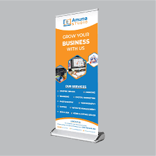 Broad Base Roll Up Stand - Novelty
