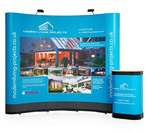 Curve Pop Up Stand - Novelty