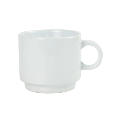 Ceramic Cups 10 Oz Glossy Finish White Color - Novelty