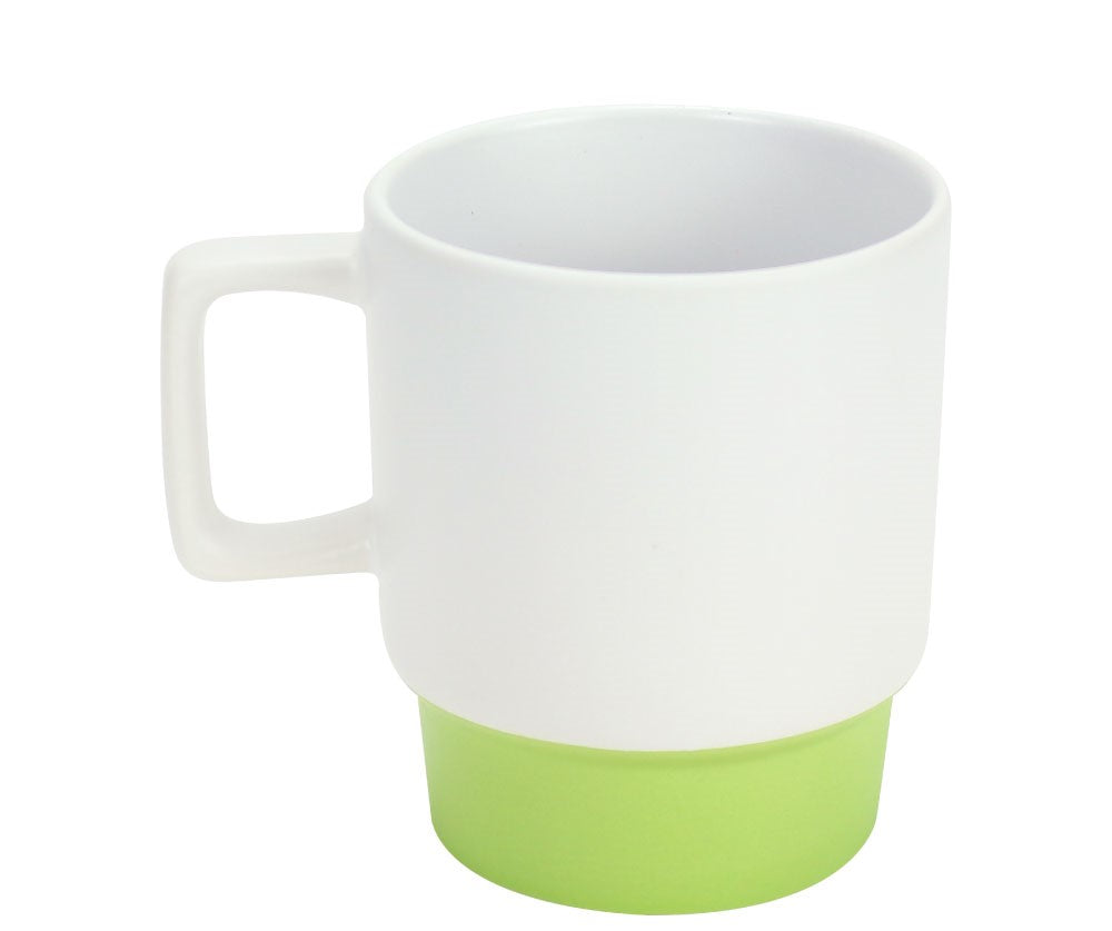 Ceramic Mugs with Bottom Clay in 12 Oz, Matte Finish - Novelty