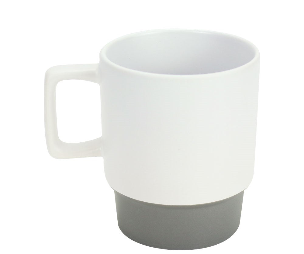 Ceramic Mugs with Bottom Clay in 12 Oz, Matte Finish - Novelty