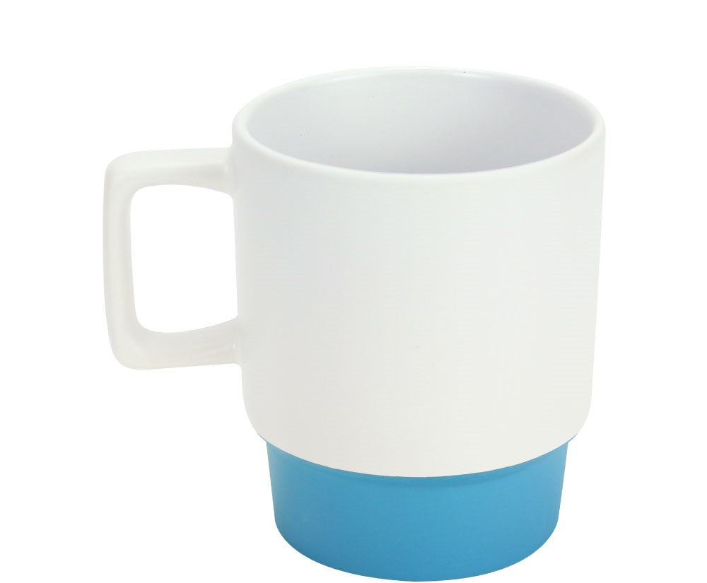 Ceramic Mugs with Bottom Clay in 12 Oz, Matte Finish - Novelty