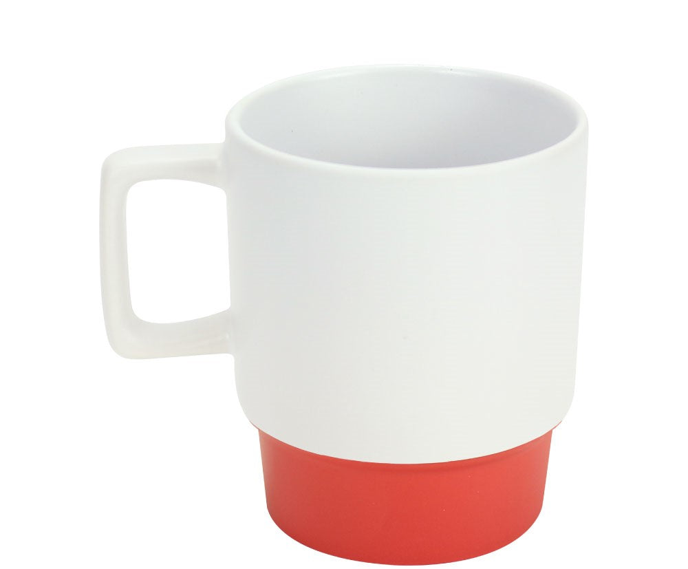 Ceramic Mugs with Bottom Clay in 12 Oz, Matte Finish - Novelty