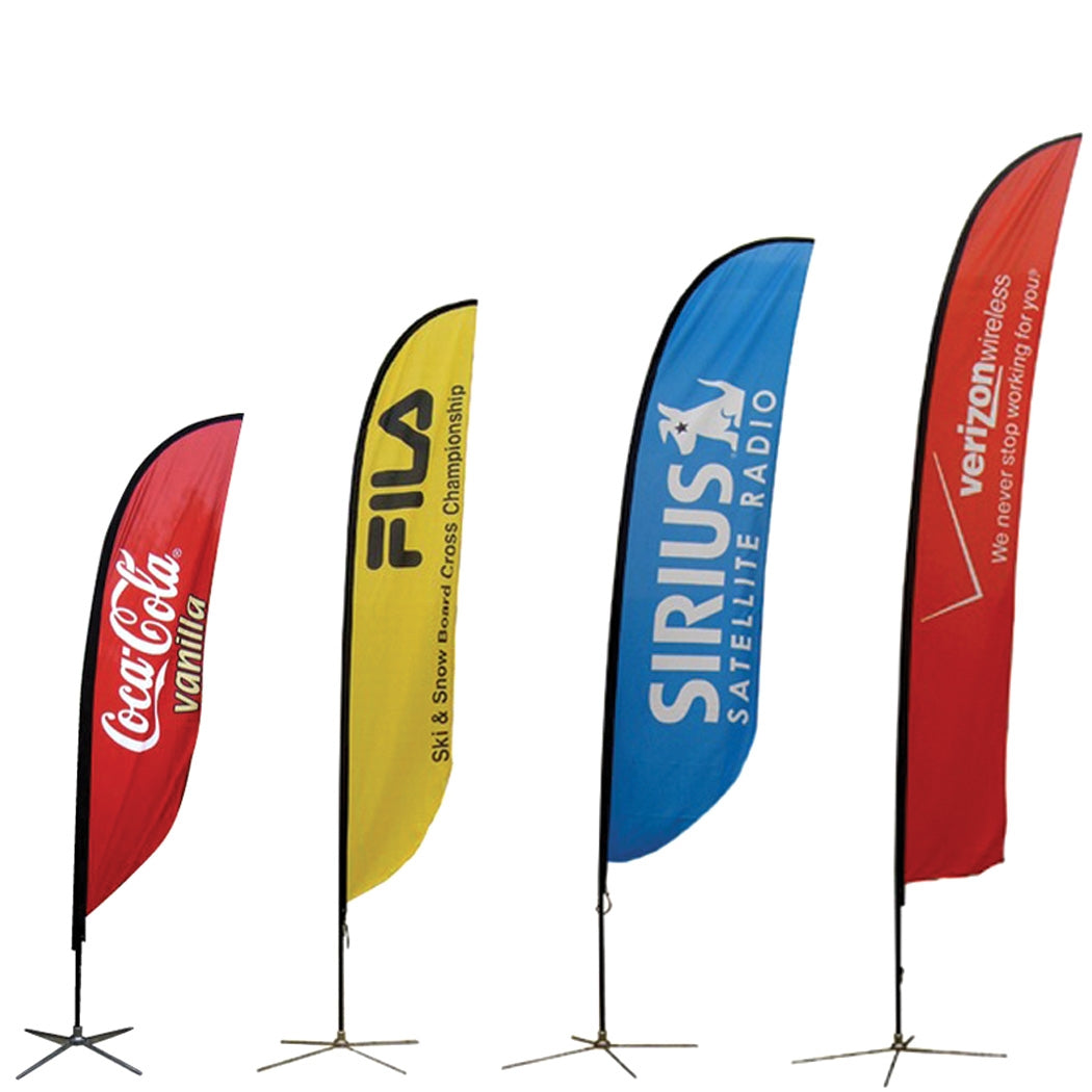 Curved Top Flag - Novelty