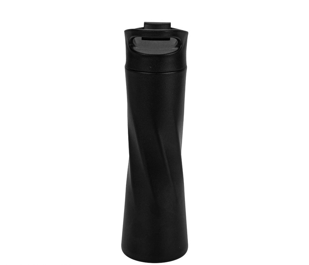 Double Wall SS Bottles Slim Waist Design Flip top Lid 500ml - Novelty