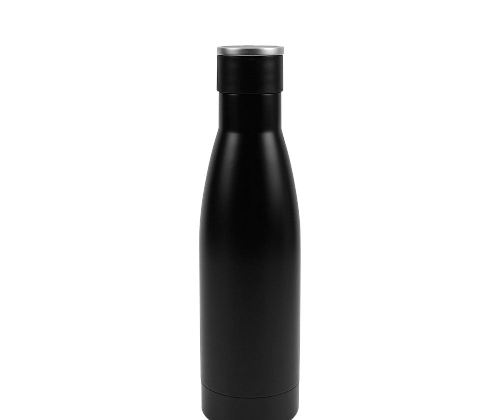 Double Wall SS Bottles Twist-off Lid SS Foldable Handle 500ml - Novelty