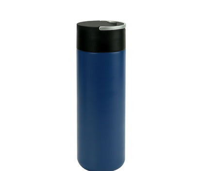 Double Wall SS Bottles, Twist-off Lid with Phone Holder 600ml - Novelty