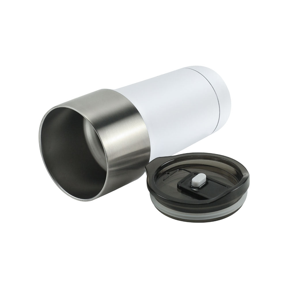 Double Wall SS Tumblers with Slide-Lock PP Lid 591ml - Novelty