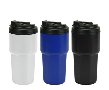 Double Wall Tumblers Flip-top PP Lid in 473ml - Novelty