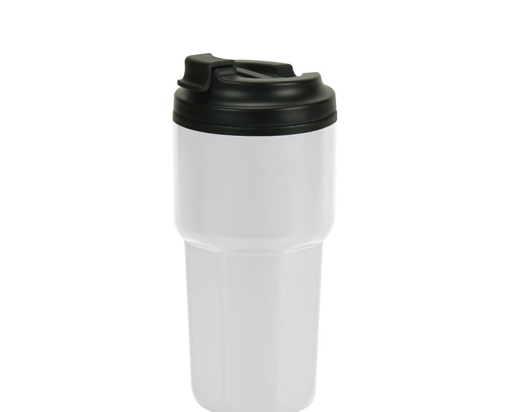 Double Wall Tumblers Flip-top PP Lid in 473ml - Novelty