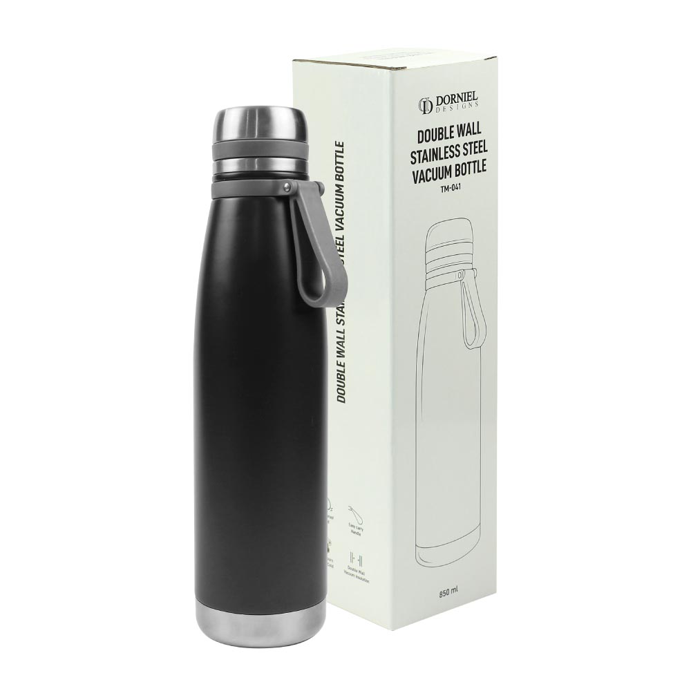 Double-Wall Vacuum Bottles 850ml in Stainless Steel - Novelty