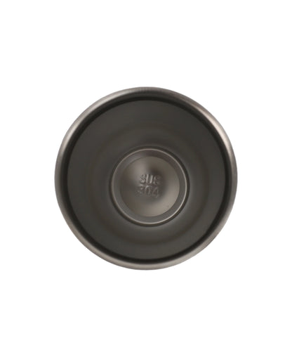Top view of the interior showing stainless steel construction of the Double Wall Stainless Steel Tumbler