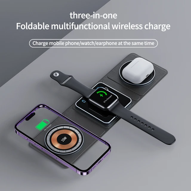 3 piece wireless charger - Novelty