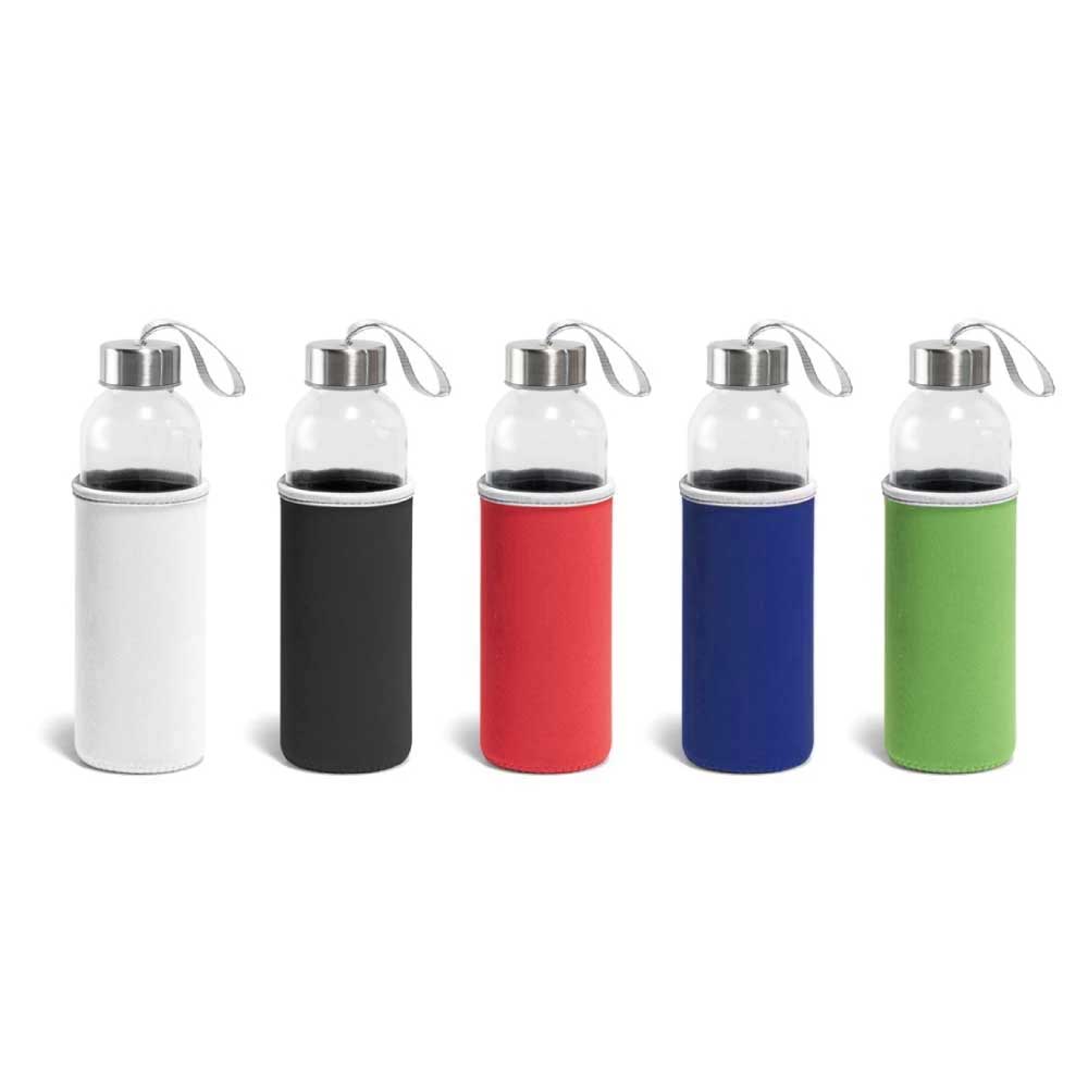Promotional Glass Bottles with Sleeve 500 ml - Novelty