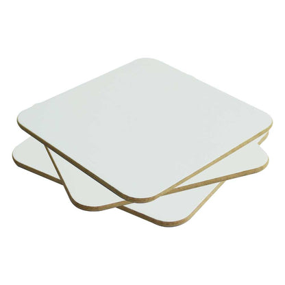 Custom Tea Coasters Dubai | Logo Printed Hardboard Coasters UAE | Corporate Desk Gifts - Novelty