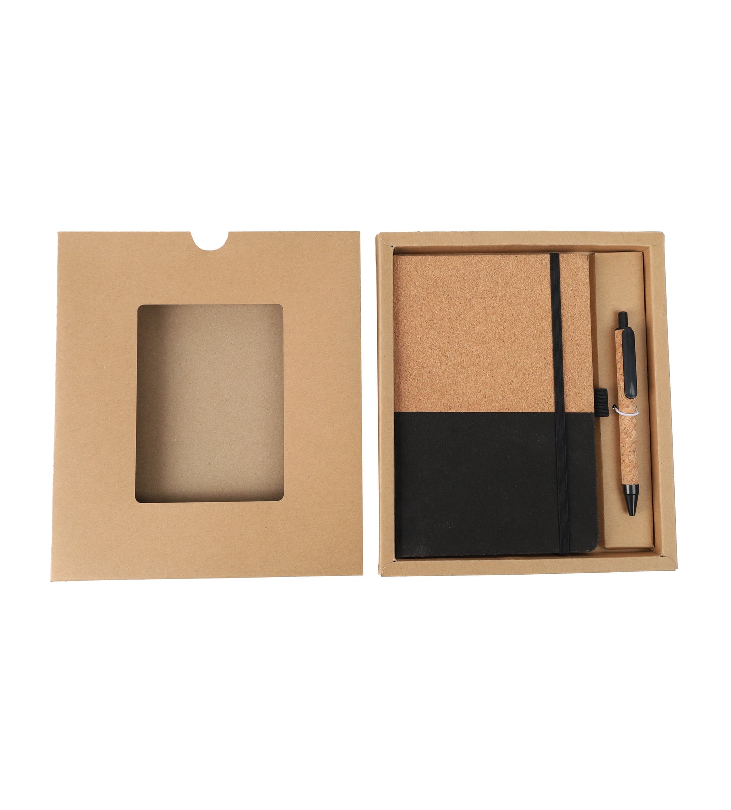 A5 Cork Notebook And Pen Set - Novelty