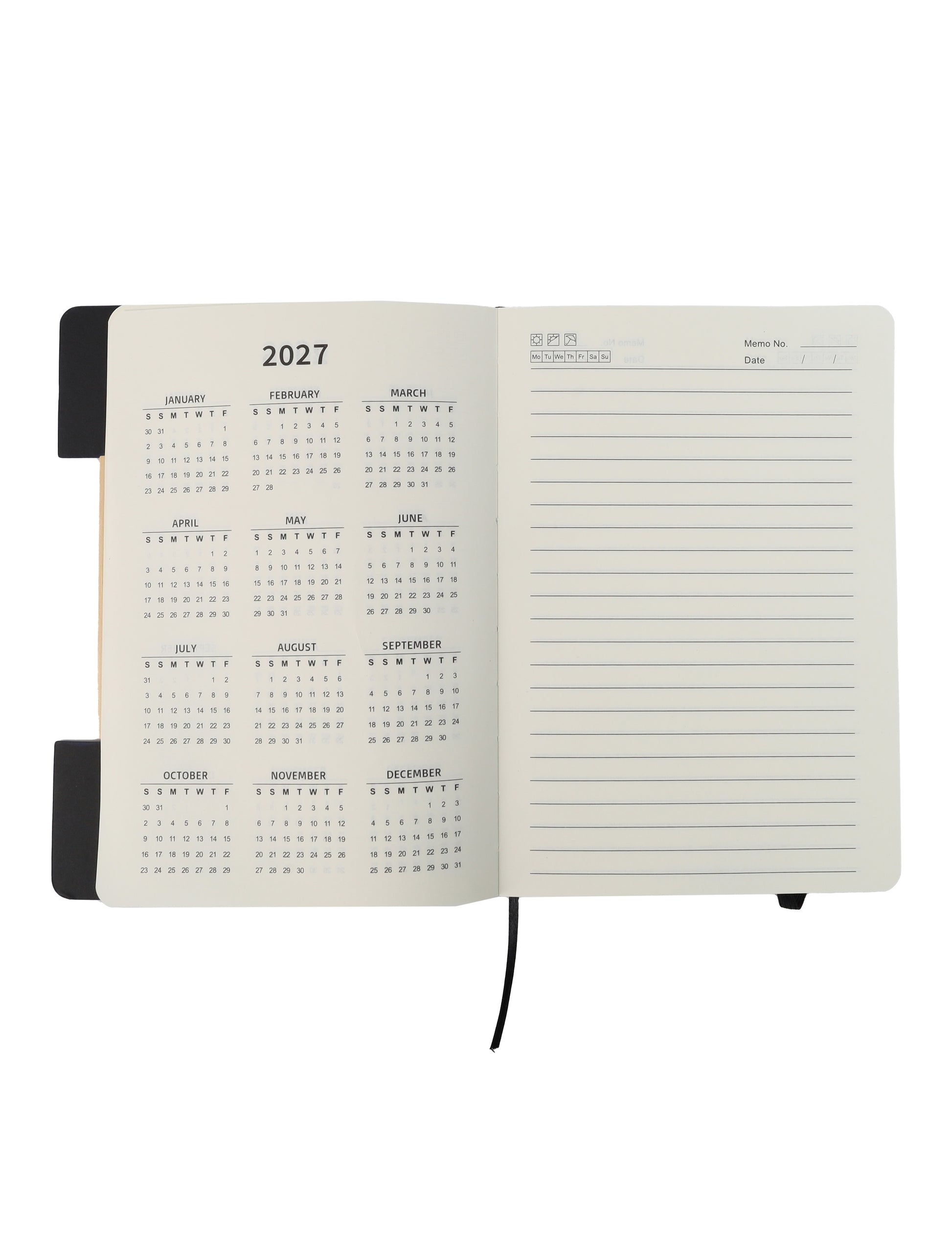 FELT BAMBOO NOTEBOOK - Novelty