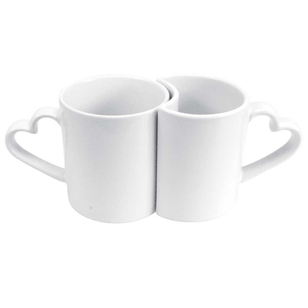 Custom Couple Mugs Dubai | 325ml Love Mug Sets UAE | Personalized Corporate & Wedding Gifts - Novelty