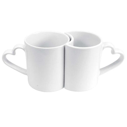 Custom Couple Mugs Dubai | 325ml Love Mug Sets UAE | Personalized Corporate & Wedding Gifts - Novelty