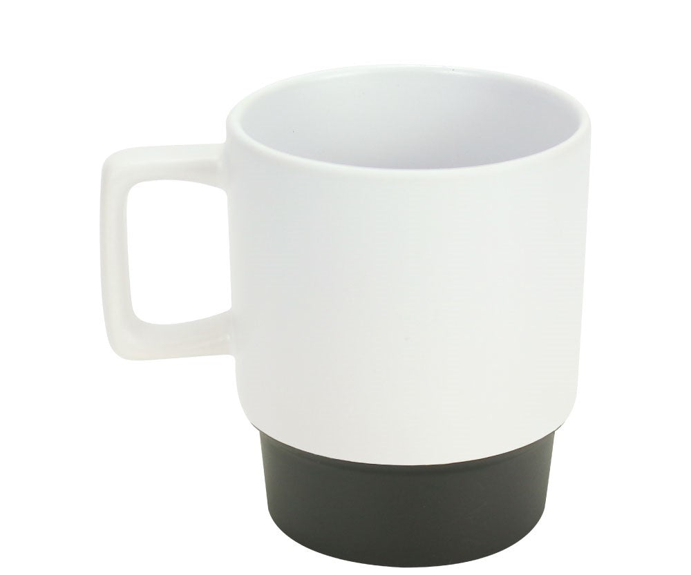 Ceramic Mugs with Bottom Clay in 12 Oz, Matte Finish - Novelty