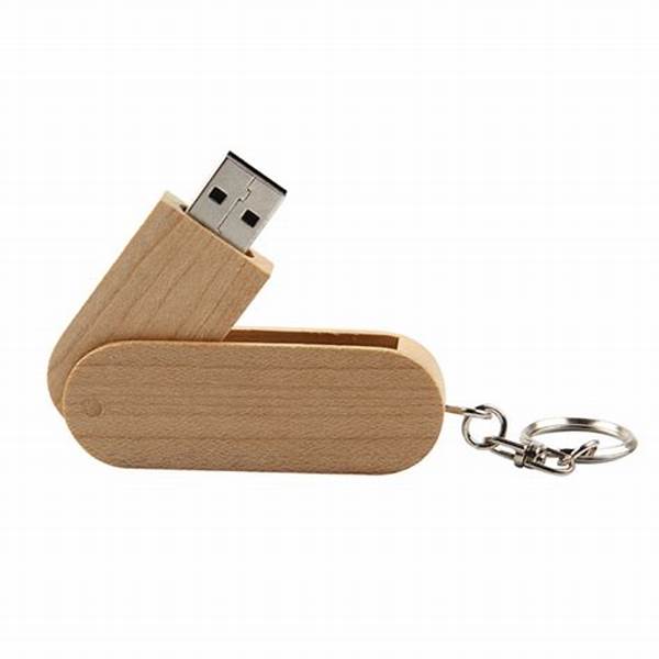 WOODEN USB FLASH DRIVE - Novelty