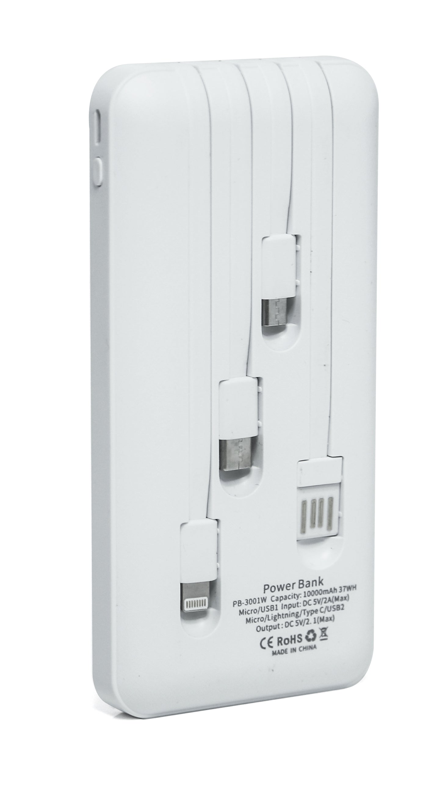 Four Wire Power Bank Output Comes With 4 Cables - Novelty