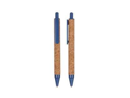 A5 Cork Notebook And Pen Set - Novelty