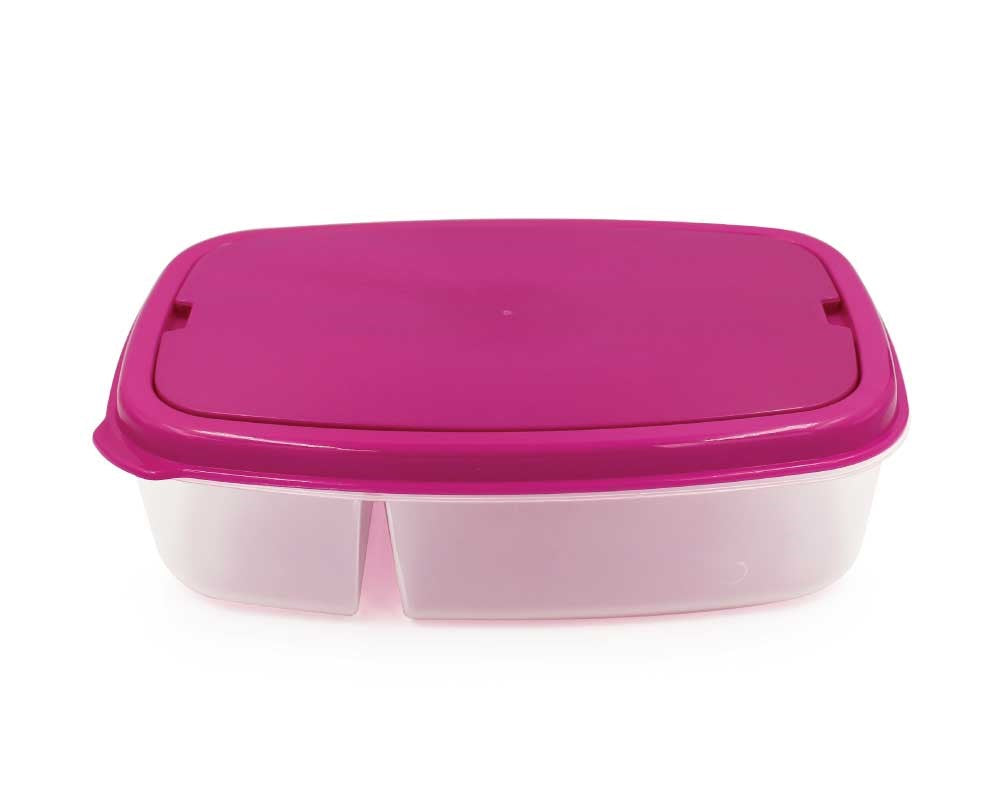 Custom Lunch Box Dubai | 2-Compartment Branded Lunch Box UAE | Corporate Promotional Gifts - Novelty