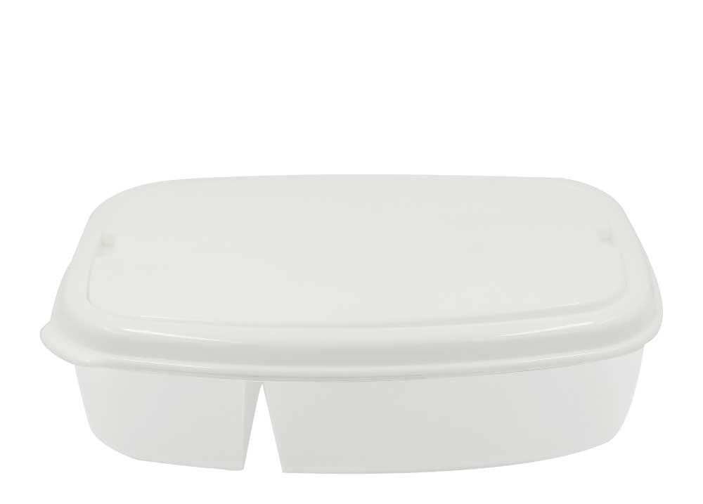 Custom Lunch Box Dubai | 2-Compartment Branded Lunch Box UAE | Corporate Promotional Gifts - Novelty