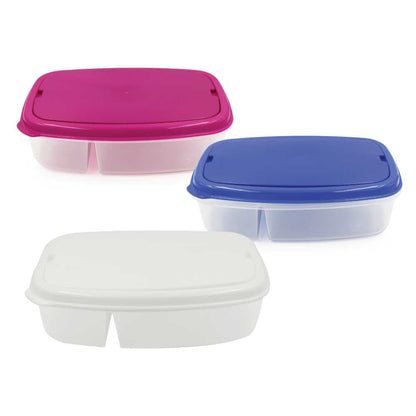 Custom Lunch Box Dubai | 2-Compartment Branded Lunch Box UAE | Corporate Promotional Gifts - Novelty