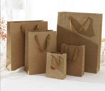 Vertical Shape Kraft Paper Bags - Novelty